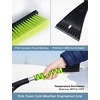 Autovir 39″ 6 in 1 Snow Shovel for Car | 270 Degree Rotating Snow Brush | Ice Scraper for Car Windshield | Scratch Free Extendable Snow Squeegee for SUV, Truck Winter Accessories(Green)