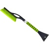 Autovir 39″ 6 in 1 Snow Shovel for Car | 270 Degree Rotating Snow Brush | Ice Scraper for Car Windshield | Scratch Free Extendable Snow Squeegee for SUV, Truck Winter Accessories(Green)