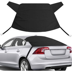 EcoNour Rear Windshield Cover for Ice and Snow | Car Back Window Snow Cover | Frost Cover | Complete Protection from Snow and Other Winter Debris | Winter Car Accessories for Sedan, SUV & Van-Medium(Rear Snow Cover)