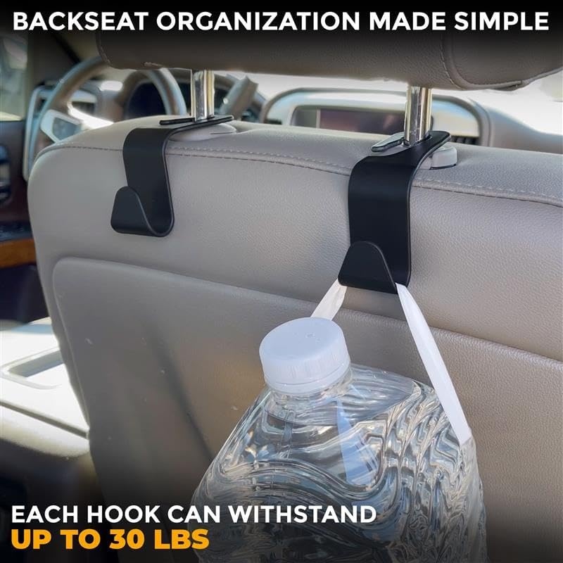 image:imageEcoNour Car Seat Gap Filler with Cup Holder 254 x 152 cm Auto Console Organizer in Between Front Seats for Holding Phone Drink and Cards Travel Accessories with 2 Headrest HooksGapfiller with Cup Holder