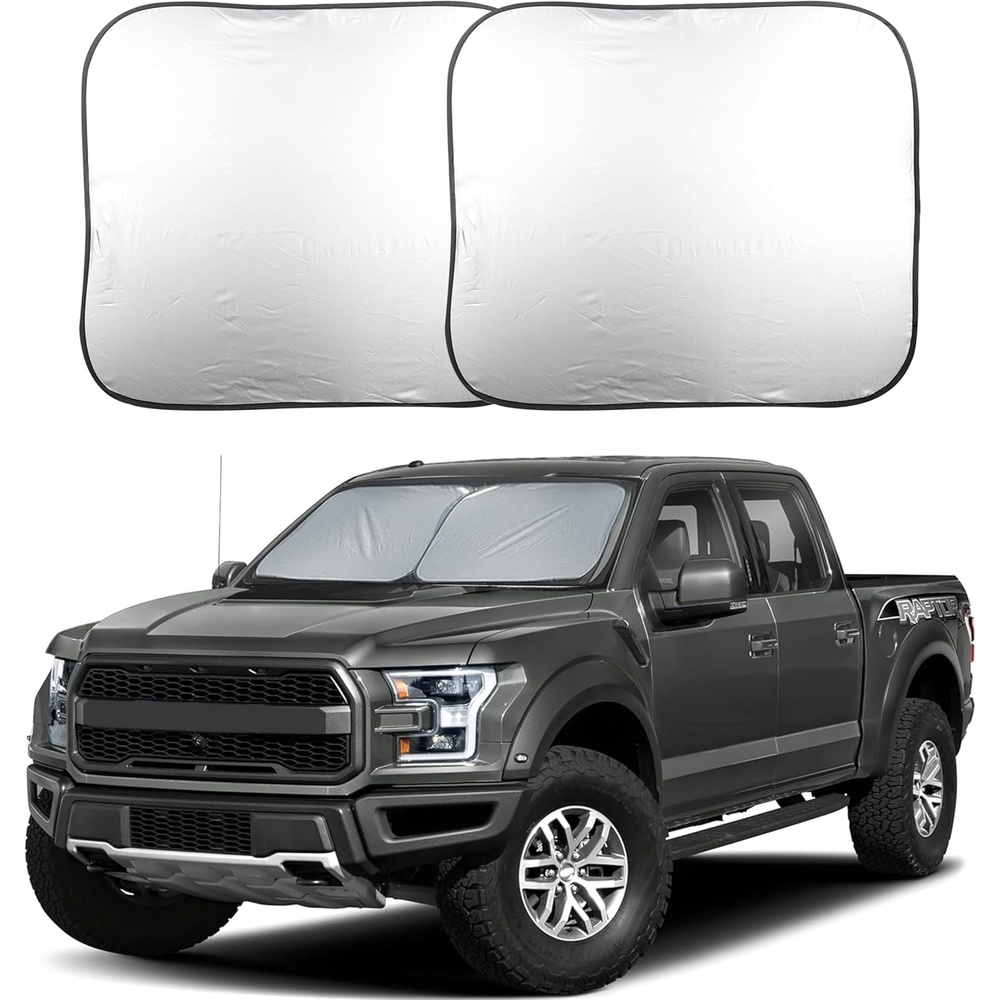image:imageEcoNour Tesla Windshield Sun Shade for Model 3Y 20172026 Foldable Front Window Sunshade Heat amp UV Blocker for Tesla Interior AccessoriesLarge