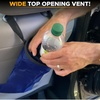 EcoNour 2 Pack Car Trash Bag | Washable Back Seat Hanging Bag | Elastic Opening & Easy Mount | Garbage Can with Waterproof Oxford Material, Accessories for Camping, Traveling & Outdoor(Blue)