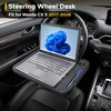 EcoNour 2 in 1 Car Steering Wheel Desk | Lap Desk for Convenient Working | | Bamboo Trays for Eating | Interior Accessories for Truck Drivers | Lightweight Wooden Tray with Easy Storage(Fit For Mazda CX 5 2017-2026)