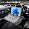 EcoNour 2 in 1 Car Steering Wheel Desk | Lap Desk for Convenient Working | | Bamboo Trays for Eating | Interior Accessories for Truck Drivers | Lightweight Wooden Tray with Easy Storage(Fit for Civic Honda 2022-2026)