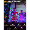EcoNour 41 Ft 1000 LED Cluster Twinkle Lights for Easter Decor, 8 Modes String Lights for Decoration with Timer and Memory Function, Ambient Warm White Fairy Lights for Magical Home & Garden Décor(Multicolor)