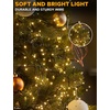 EcoNour 41 Ft 1000 LED Cluster Twinkle Lights for Easter Decor, 8 Modes String Lights for Decoration with Timer and Memory Function, Ambient Warm White Fairy Lights for Magical Home & Garden Décor(Warm White)