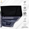 EcoNour Car Front Side Window Sun Shades Compatible for Toyota Tundra | 2P | ack Breathable Super Stretchy Mesh Sun Shade | Heat Block UV Protection Car Window Screen Covers | Mosquito Net Curtains(Subaru Outback Rear)