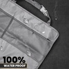 EcoNour Car Kick Mats Back Seat Protector (2 Pack),Car Seat Protector | Backseat Organizer with Storage Pockets for Kids,Waterproof Back Seat Cover-Dirt,Mud & Scratch Protection Travel Accessories(Grey 22 Inch)