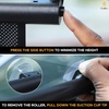 EcoNour Car Window Shades for Baby | 2 Pack Side Window Sun Shade | UV & Sun Glare Protection for Rear Window Shade | Baby Window Sun Shade with Suction Cup | Car Accessories for Kids(14″x17″)