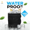 EcoNour Foldable Car Trash Bag, Garbage Bag and Waterproof Trash | Hanging Can for Car, Leakproof Trash Can, SUV and Truck Seat Backs, Home, Office – Holds 2.5 Gallons (Black)(Trash Bag without Lid)