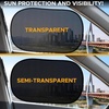 EcoNour Side Window Shades for Baby-4 Pack | Side Window Sunshade for Kids | UV Protection Sun Shades for Kids | Fits Most Camper, Bus, Van, RV, Minivan, Truck, MPV & SUV | X-Large (26″x16″)(Medium – 4 Pack)