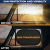 EcoNour Side Window Shades for Baby-4 Pack | Side Window Sunshade for Kids | UV Protection Sun Shades for Kids | Fits Most Camper, Bus, Van, RV, Minivan, Truck, MPV & SUV | X-Large (26″x16″)(X-Large – 4 Pack)