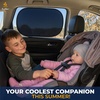 EcoNour Side Window Shades for Baby-4 Pack | Side Window Sunshade for Kids | UV Protection Sun Shades for Kids | Fits Most Camper, Bus, Van, RV, Minivan, Truck, MPV & SUV | X-Large (26″x16″)(X-Large – 4 Pack)