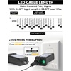 EcoNour Warm White Easter Icicle Lights for Outside, 196.85 FT 2000LED Outdoor Icicle Lights with 8 Mode, 8HR Timer, Memory Function, Clear Wire connectable, Plug in Fairy Lights for Roofline, Yard(Warm White)