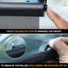 EcoNour Window Shades for Car Baby (2 Pack) | Retractable car Window Shade | for Baby for Sun Protection for Kids, Passengers & Pets in The Back Seat | Car Window Covers for Trucks | (20”x22”)(Small)