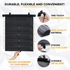 EcoNour Window Shades for Car Baby (2 Pack) | Retractable car Window Shade | for Baby for Sun Protection for Kids, Passengers & Pets in The Back Seat | Car Window Covers for Trucks | (20”x22”)(Large)