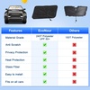 EcoNour Windshield Sun Shade for car & Window Tint – American Flag – UV & Heat Protection for Cars, Interior Cool Trucks, SUVs – Foldable Reflective Sun Visor 240T Windshield (64″ x 34″)(XXX-Large)