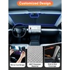 Econour Windshield Sun Shade Compatible with Tesla Model 3 & Model Y