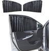 EcoNour Car Curtains for Front Windows 2 Pack, Car Privacy Magnetic Shades | Sun Shades for Side Windows | Protect Your Baby Against Sun | Window Blinds Ensures Privacy Protection(Front Window Curtain)