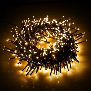 EcoNour 41 Ft 1000 LED Cluster Twinkle Lights for Easter Decor, 8 Modes String Lights for Decoration with Timer and Memory Function, Ambient Warm White Fairy Lights for Magical Home & Garden Décor(Warm White)