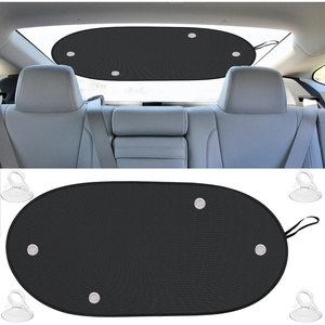 EcoNour Back Window Sun Shade for Car,Rear Window Shade with 99% Protection | Safe guards from UV and Heat | Sun Shade for Car Window Baby Offers Complete Coverage for Rear Windshield | Medium (39″x19″)