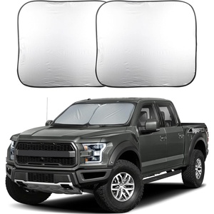 EcoNour Tesla Windshield Sun Shade for Model 3/Y 2017-2026, Foldable Front Window Sunshade Heat & UV Blocker for Tesla Interior Accessories(Large)