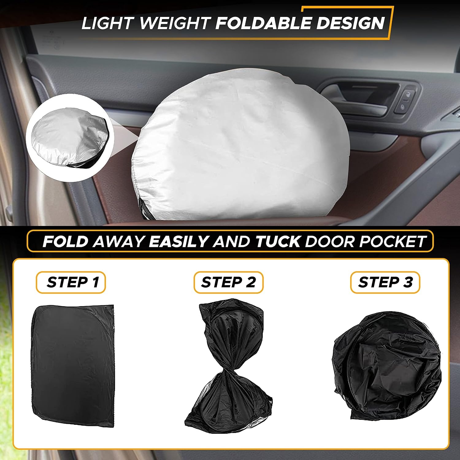 image:imageEcoNour Front Windshield amp Side Window Sunshade for Freightliner Cascadia Custom Fit 20182024 2025 SemiTruck Commercial amp Big Rig Truck Sun Shade Foldable Sun Protector Privacy Cover