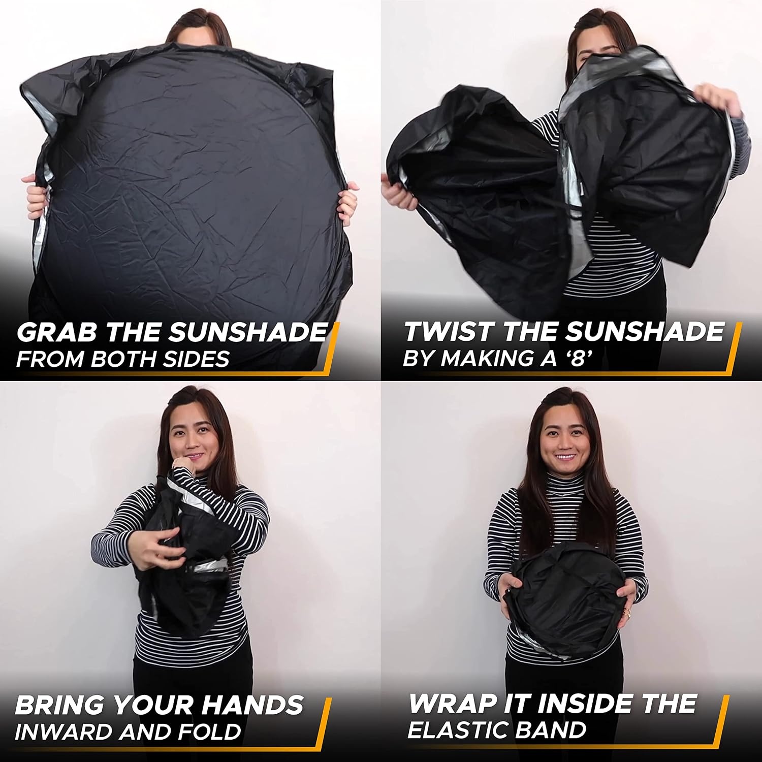 image:imageEconour Jeep Windshield Sun Shade Foldable UV Sun Shield Jeep Accessories