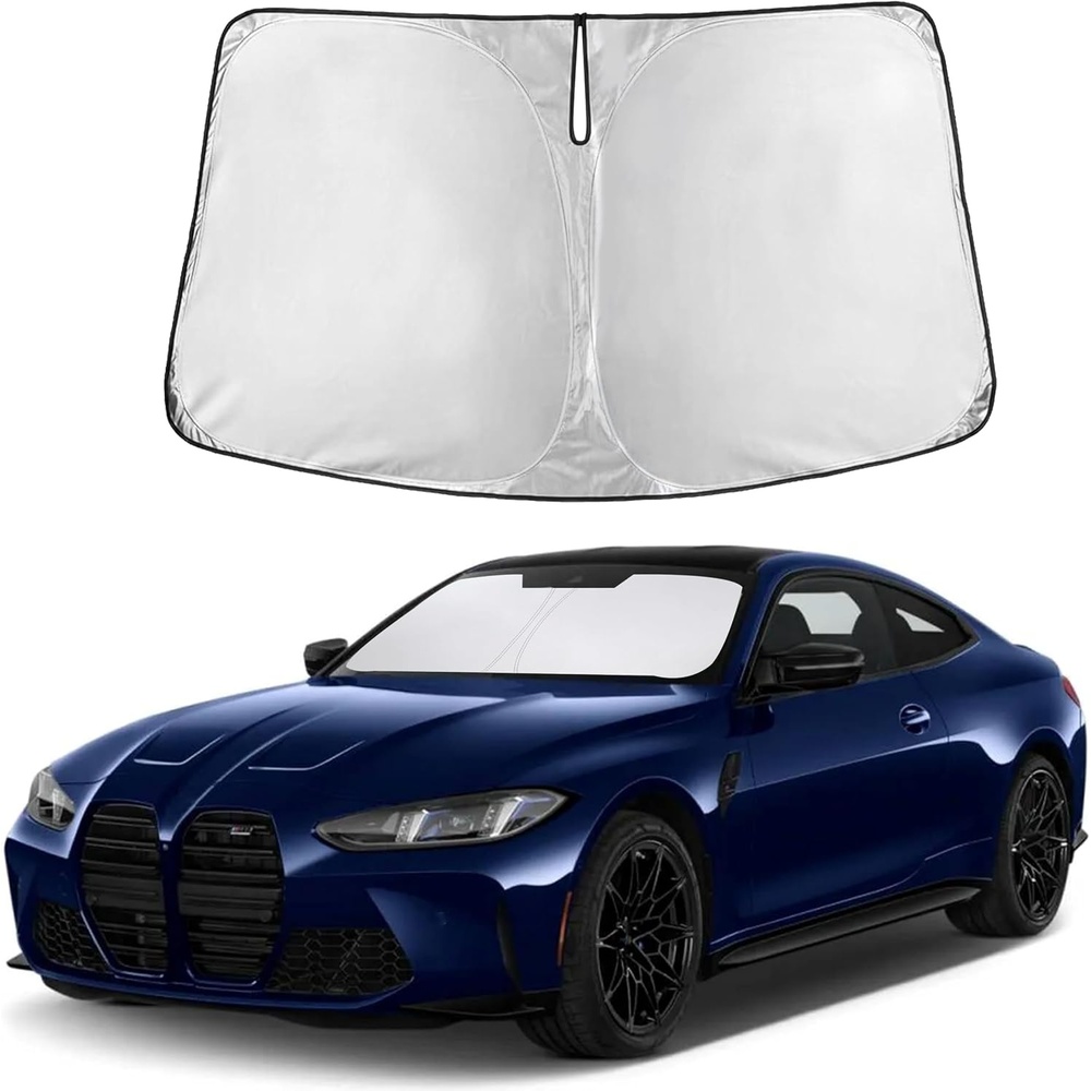 image:imageAutovir Windshield Sun Shade 20172026 Tesla Model 3 amp Y 280T Visor Shade4 Series 20212025