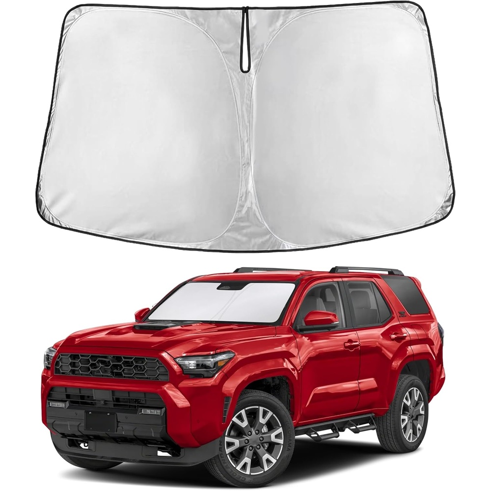 image:imageAutovir Windshield Sun Shade 20172026 Tesla Model 3 amp Y 280T Visor Shade4runner 20252026