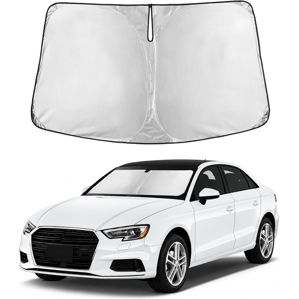 image:imageAutovir Windshield Sun Shade 20172026 Tesla Model 3 amp Y 280T Visor ShadeA3 20142020