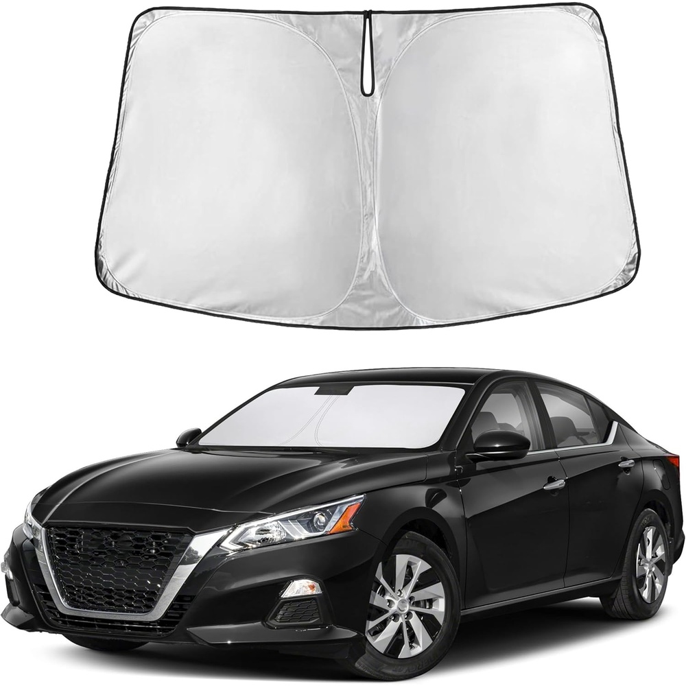 image:imageAutovir Windshield Sun Shade 20172026 Tesla Model 3 amp Y 280T Visor ShadeAltima 20192026