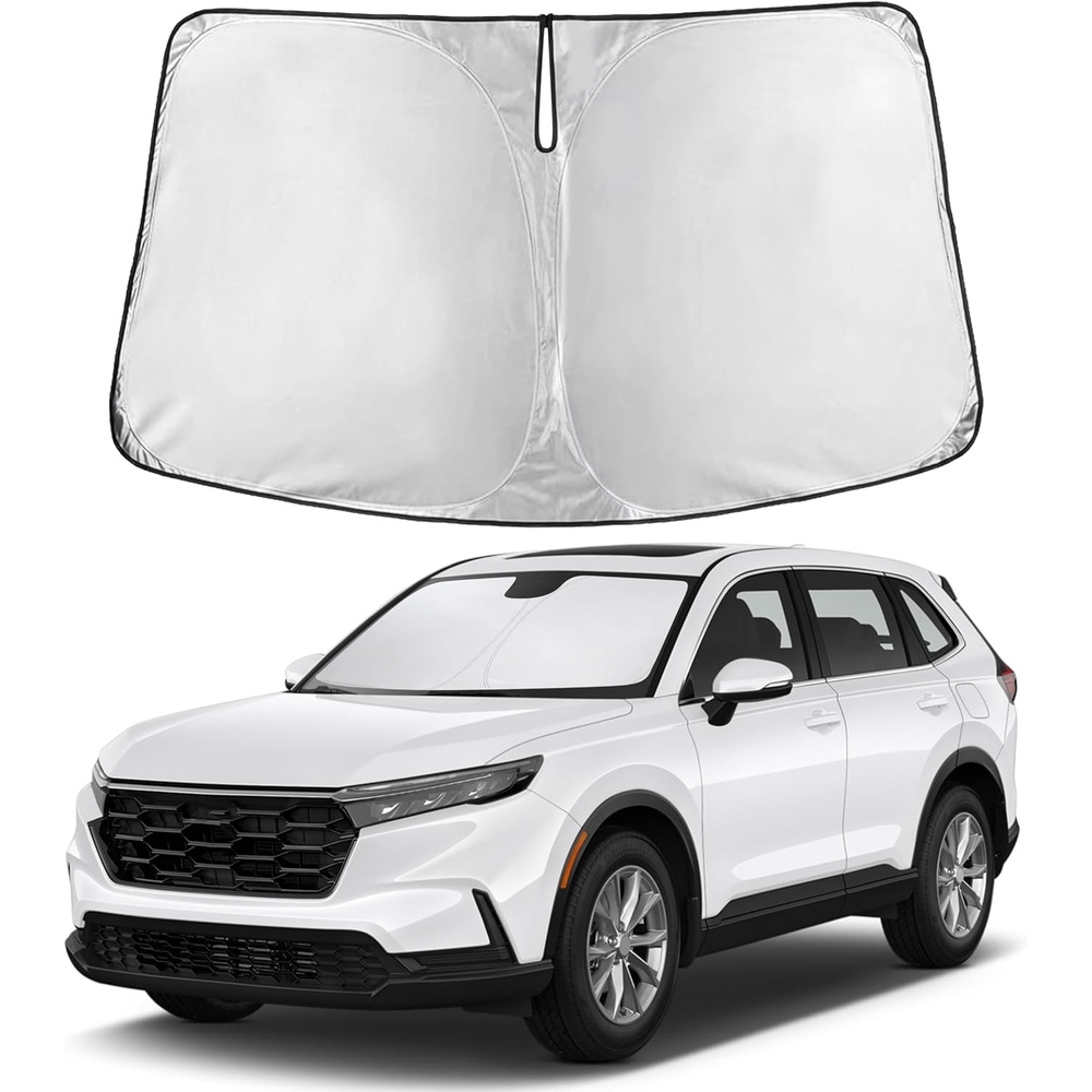 image:imageAutovir Windshield Sun Shade 20172026 Tesla Model 3 amp Y 280T Visor ShadeCRV 20232026