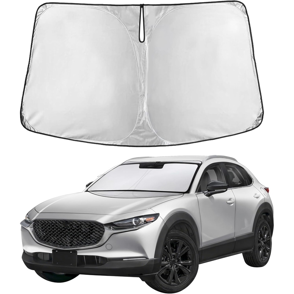 image:imageAutovir Windshield Sun Shade 20172026 Tesla Model 3 amp Y 280T Visor ShadeCX30 20192026
