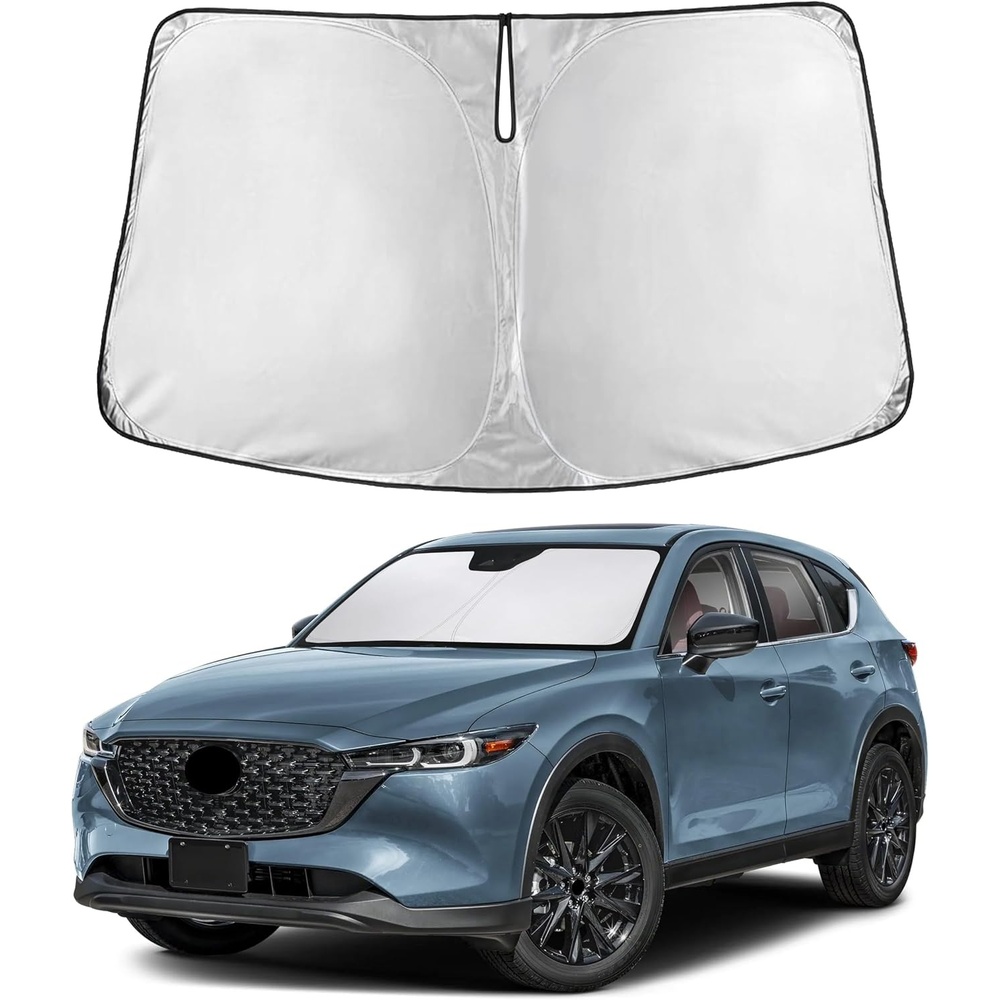 image:imageAutovir Windshield Sun Shade 20172026 Tesla Model 3 amp Y 280T Visor ShadeCX5 20172026