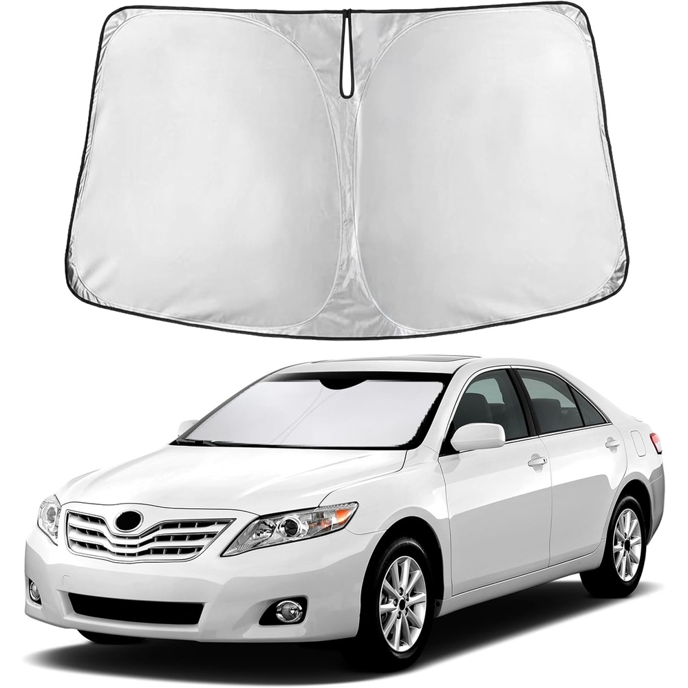 image:imageAutovir Windshield Sun Shade 20172026 Tesla Model 3 amp Y 280T Visor ShadeCamry 20072011