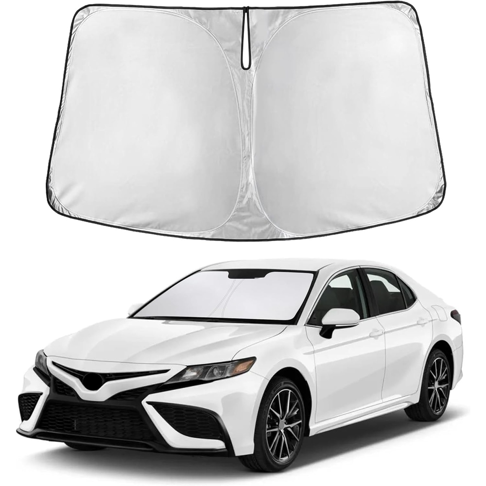 image:imageAutovir Windshield Sun Shade 20172026 Tesla Model 3 amp Y 280T Visor ShadeCamry 20182024