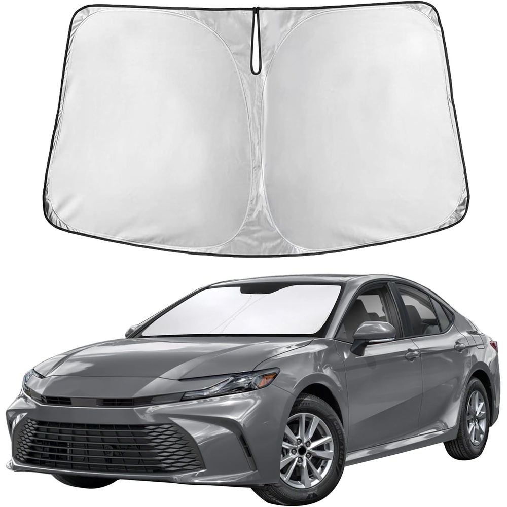 image:imageAutovir Windshield Sun Shade 20172026 Tesla Model 3 amp Y 280T Visor ShadeCamry 20252026