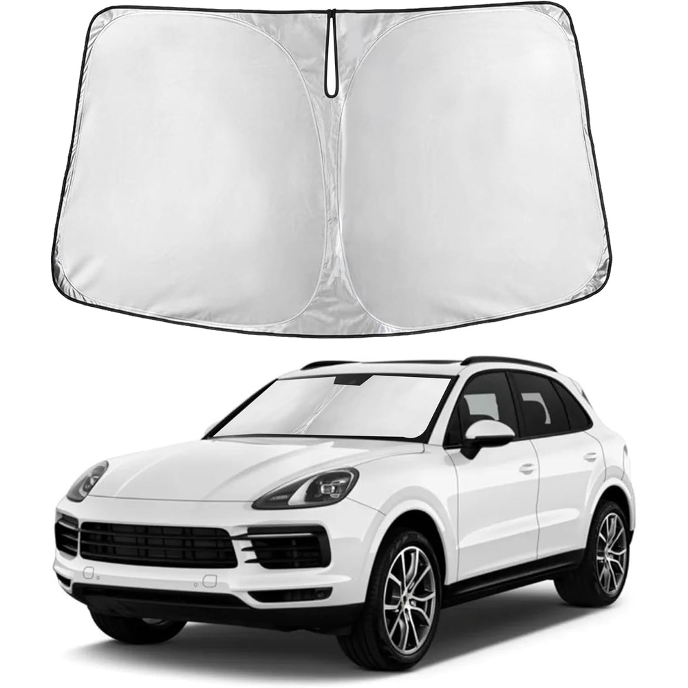 image:imageAutovir Windshield Sun Shade 20172026 Tesla Model 3 amp Y 280T Visor ShadeCayenne 20192025