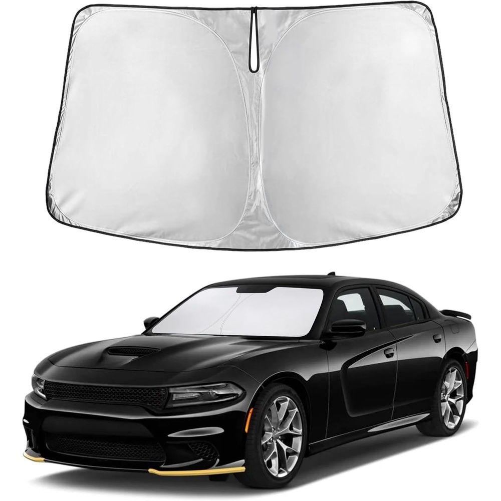 image:imageAutovir Windshield Sun Shade 20172026 Tesla Model 3 amp Y 280T Visor ShadeCharger 20112023