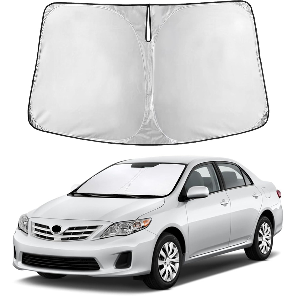 image:imageAutovir Windshield Sun Shade 20172026 Tesla Model 3 amp Y 280T Visor ShadeCorolla 20092013