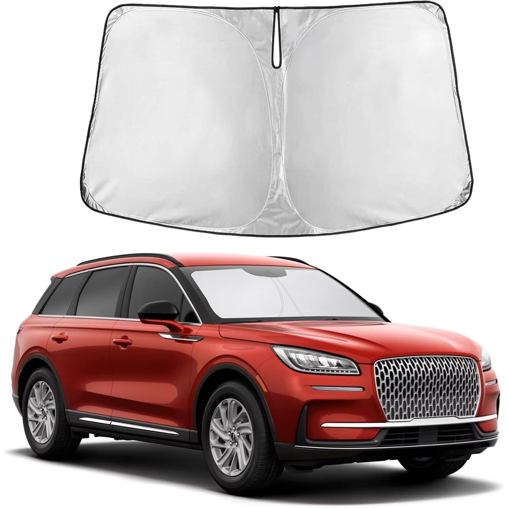 image:imageAutovir Windshield Sun Shade 20172026 Tesla Model 3 amp Y 280T Visor ShadeCorsair 20202026