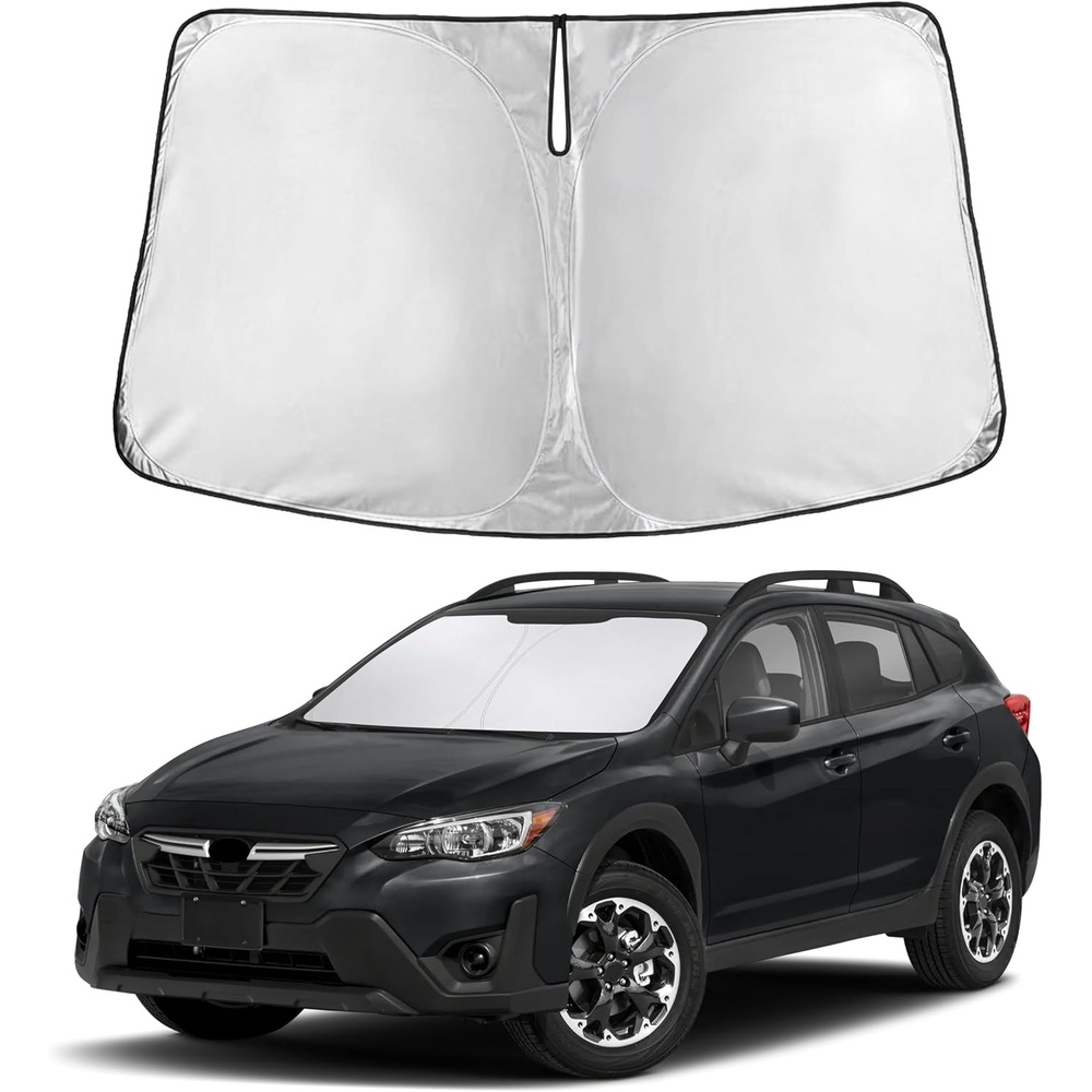 image:imageAutovir Windshield Sun Shade 20172026 Tesla Model 3 amp Y 280T Visor ShadeCrosstrek 20182026