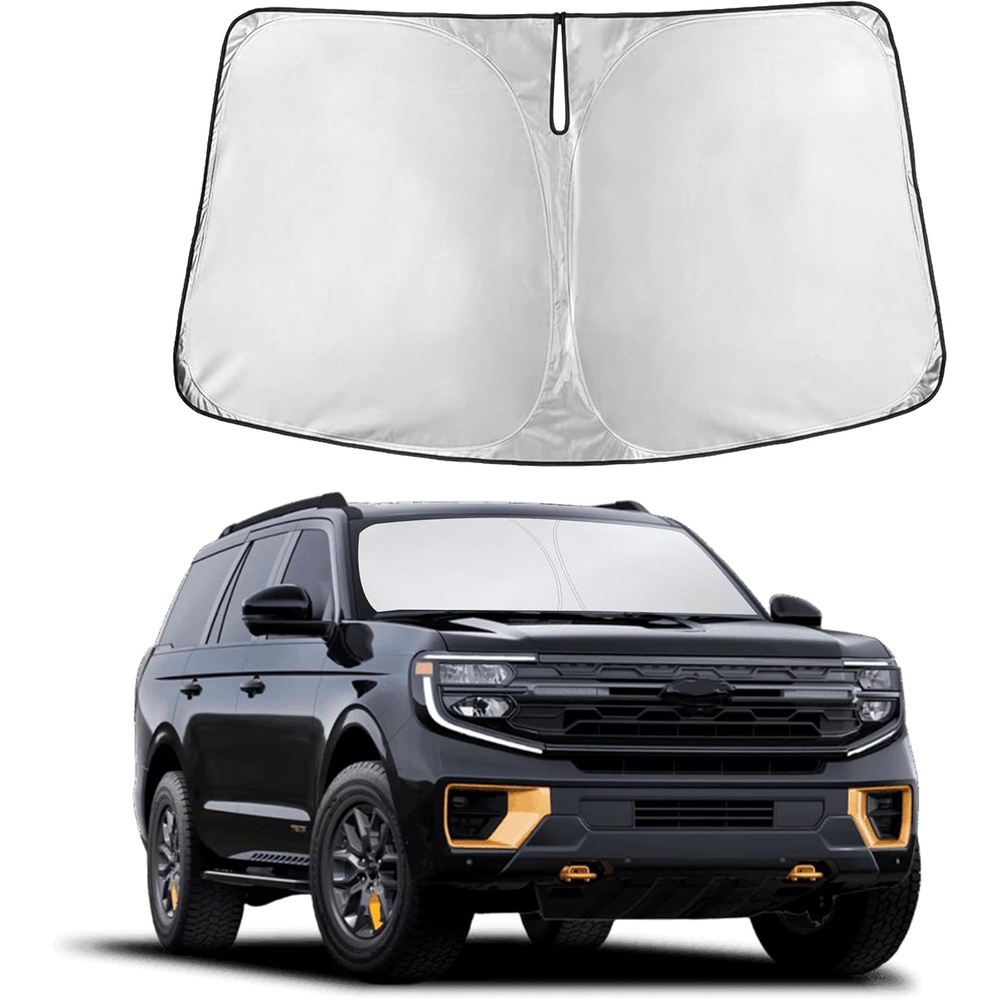 image:imageAutovir Windshield Sun Shade 20172026 Tesla Model 3 amp Y 280T Visor ShadeExpedition 20182025