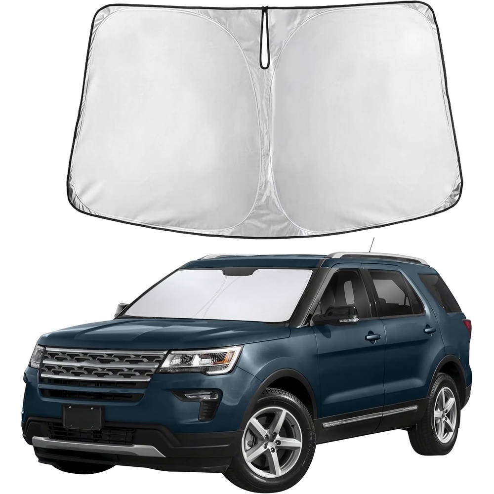 image:imageAutovir Windshield Sun Shade 20172026 Tesla Model 3 amp Y 280T Visor ShadeExplorer 20112019