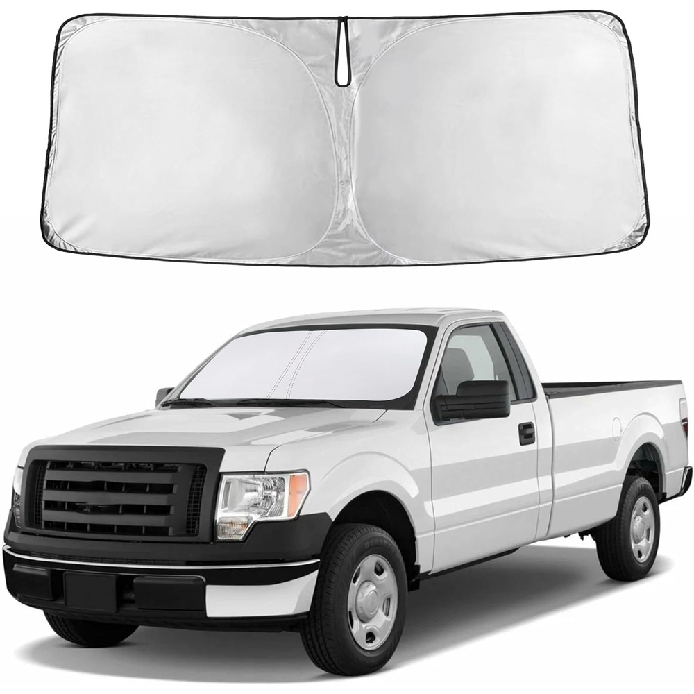 image:imageAutovir Windshield Sun Shade 20172026 Tesla Model 3 amp Y 280T Visor ShadeF150 20092014