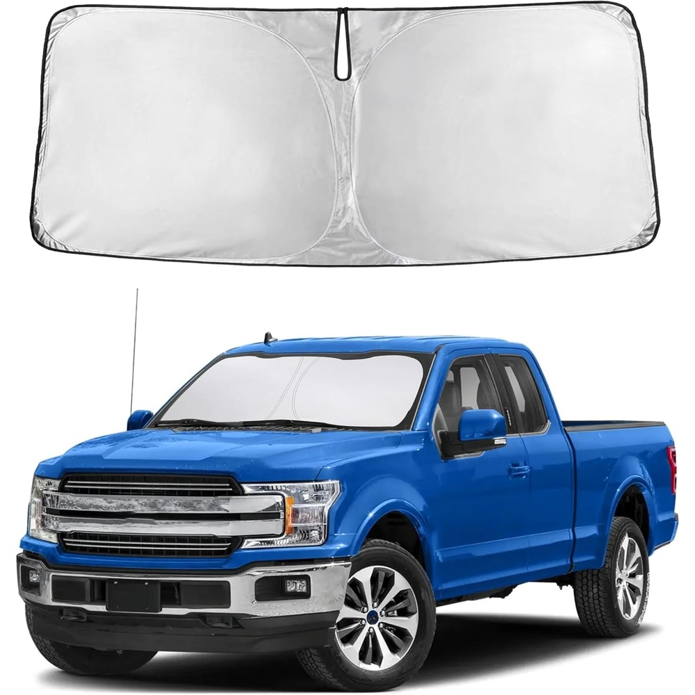 image:imageAutovir Windshield Sun Shade 20172026 Tesla Model 3 amp Y 280T Visor ShadeF150 20152020
