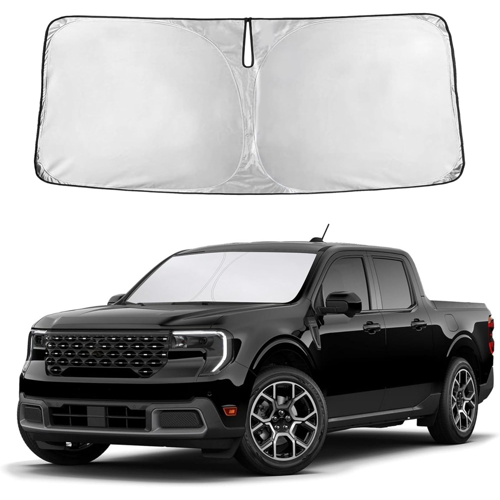image:imageAutovir Windshield Sun Shade 20172026 Tesla Model 3 amp Y 280T Visor ShadeMaverick 20212026