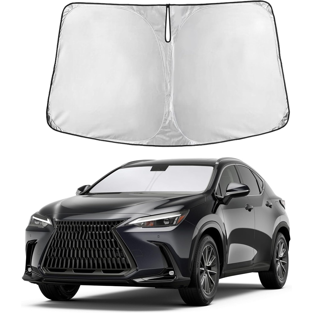 image:imageAutovir Windshield Sun Shade 20172026 Tesla Model 3 amp Y 280T Visor ShadeNX 20222026