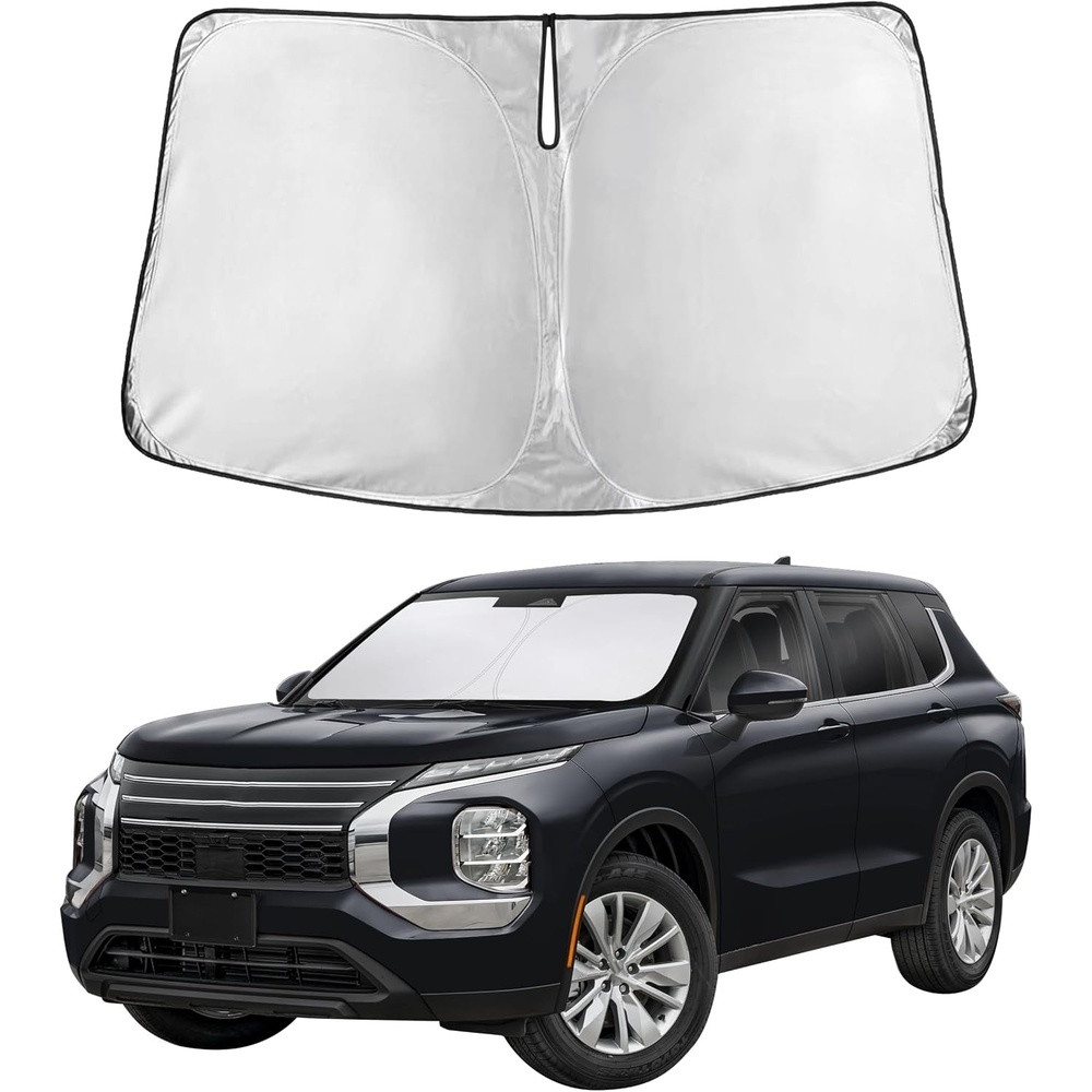 image:imageAutovir Windshield Sun Shade 20172026 Tesla Model 3 amp Y 280T Visor ShadeOutlander Sport 20112026